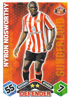 Nyron Nosworthy Sunderland 2009/10 Topps Match Attax #276